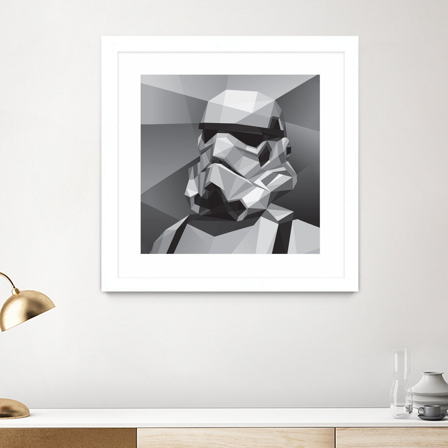 Storm Trooper by Filip Peraić on GIANT ART - gray digital painting