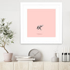 Float - Like a bird by Jason Ratliff on GIANT ART - pink digital painting