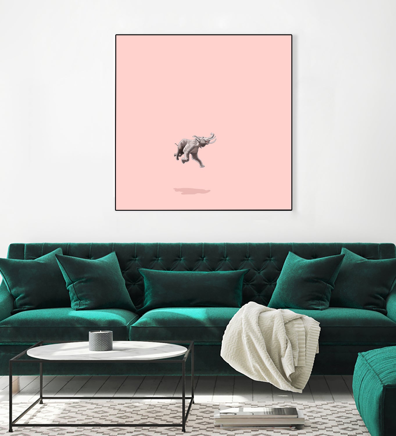 Float - Like a bird by Jason Ratliff on GIANT ART - pink digital painting