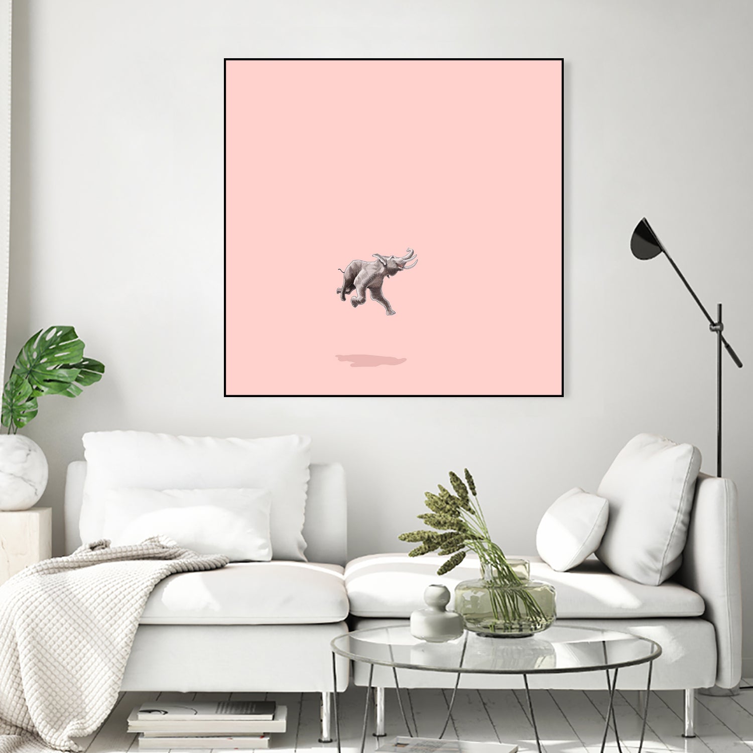 Float - Like a bird by Jason Ratliff on GIANT ART - pink digital painting