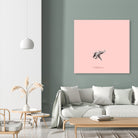 Float - Like a bird by Jason Ratliff on GIANT ART - pink digital painting
