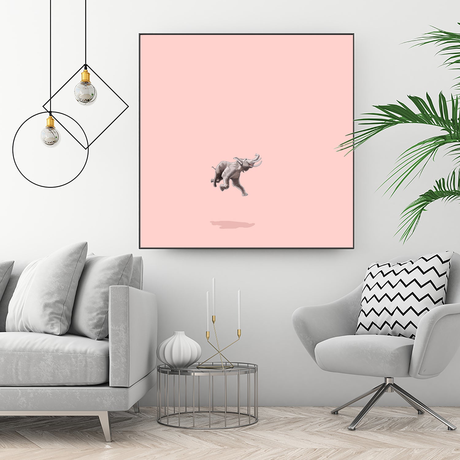 Float - Like a bird by Jason Ratliff on GIANT ART - pink digital painting