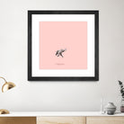 Float - Like a bird by Jason Ratliff on GIANT ART - pink digital painting