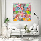Lost in ? by Bianca Green on GIANT ART - pink mixed media