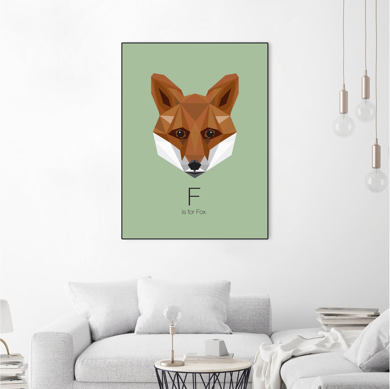 F is for Fox by Linn Maria Odnes Jensen on GIANT ART - digital drawing