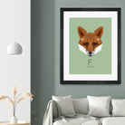 F is for Fox by Linn Maria Odnes Jensen on GIANT ART - digital drawing