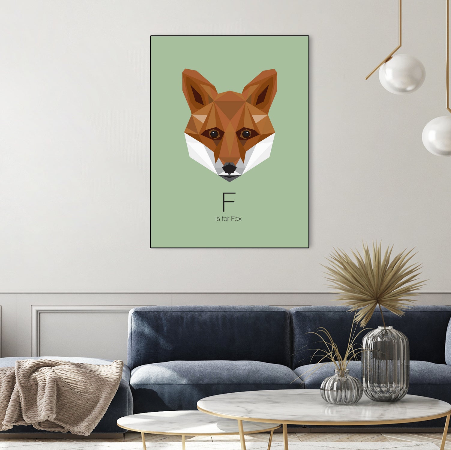 F is for Fox by Linn Maria Odnes Jensen on GIANT ART - digital drawing