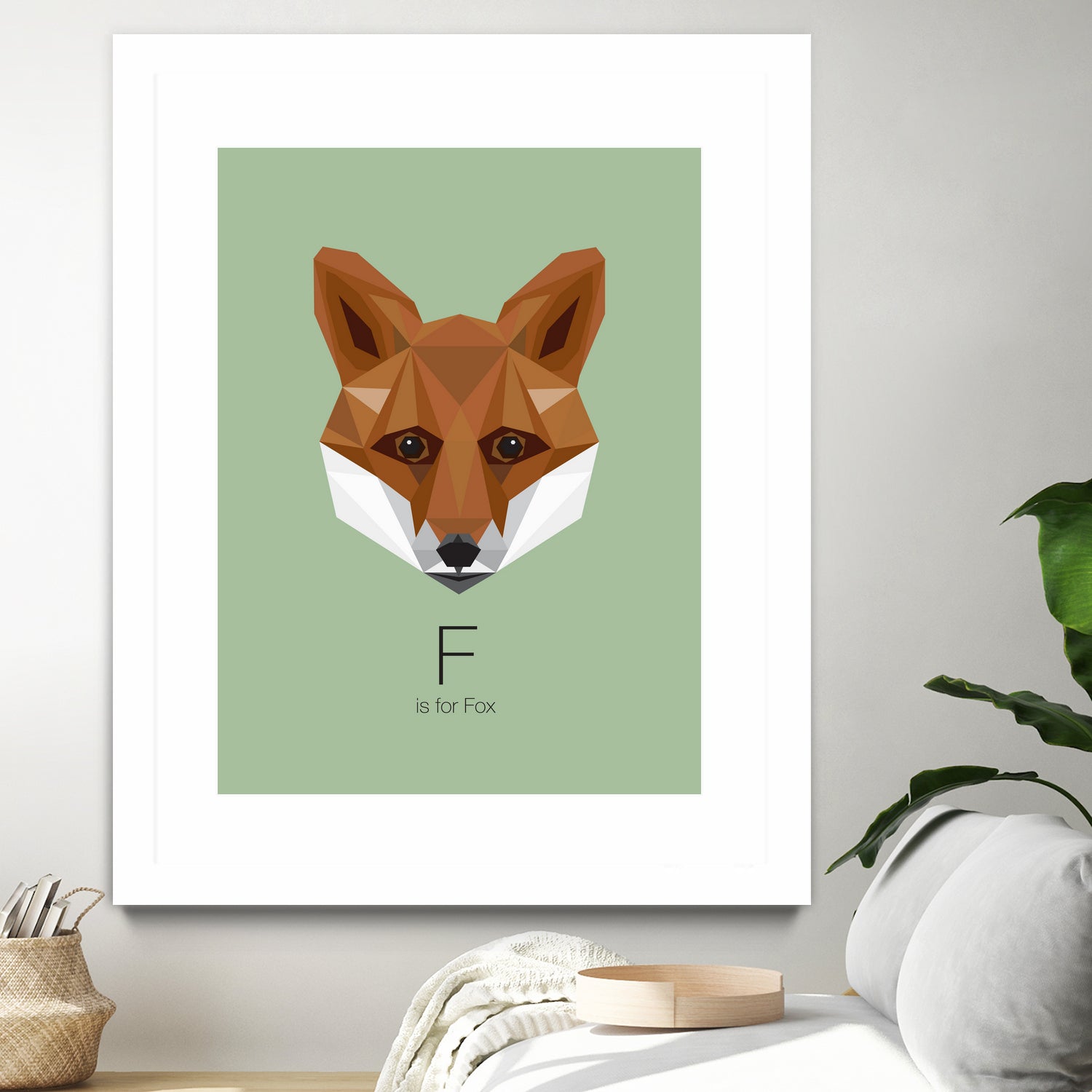 F is for Fox by Linn Maria Odnes Jensen on GIANT ART - digital drawing