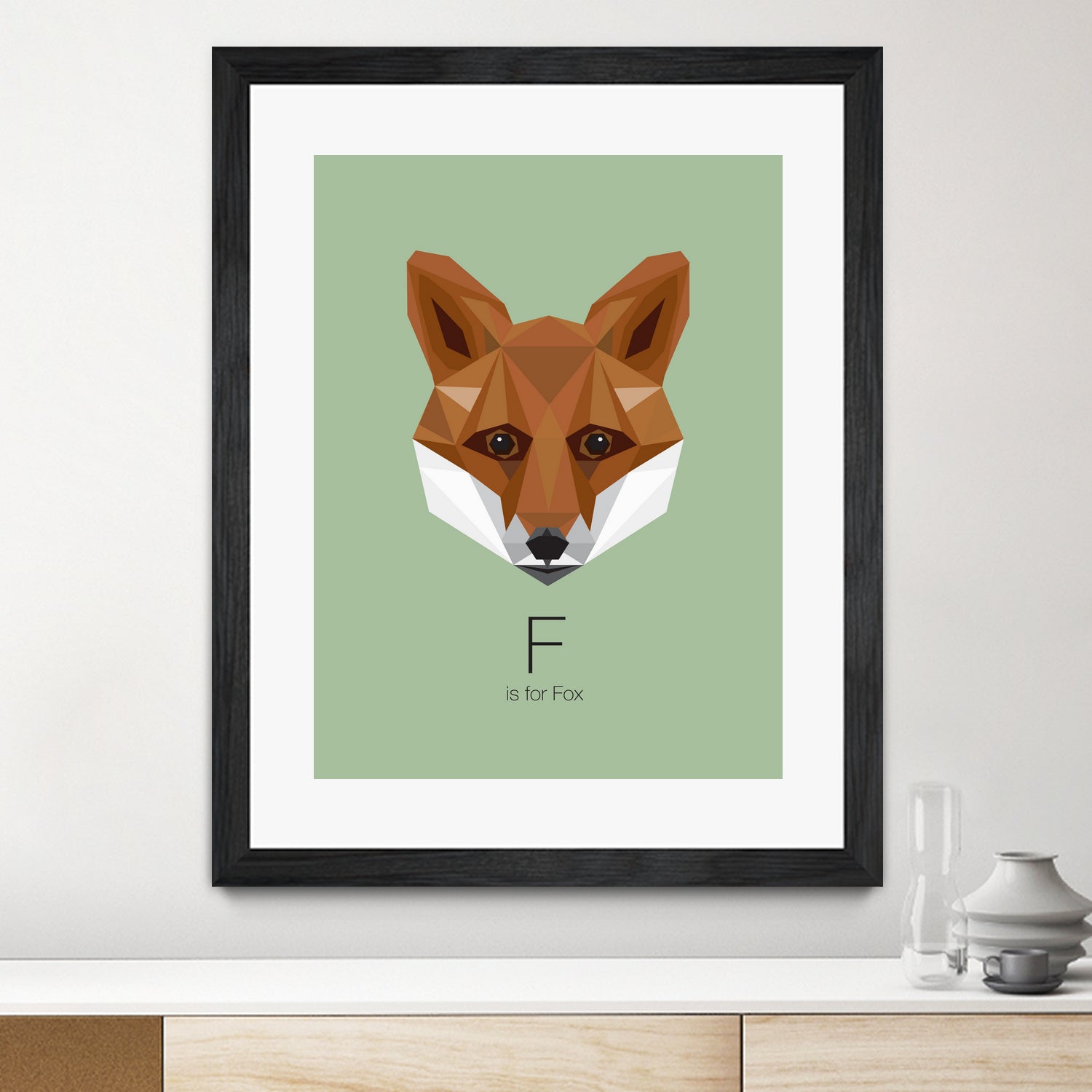 F is for Fox by Linn Maria Odnes Jensen on GIANT ART - digital drawing