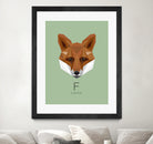 F is for Fox by Linn Maria Odnes Jensen on GIANT ART - digital drawing