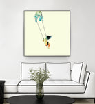 Swing me higher by matheus lopes on GIANT ART - yellow digital drawing