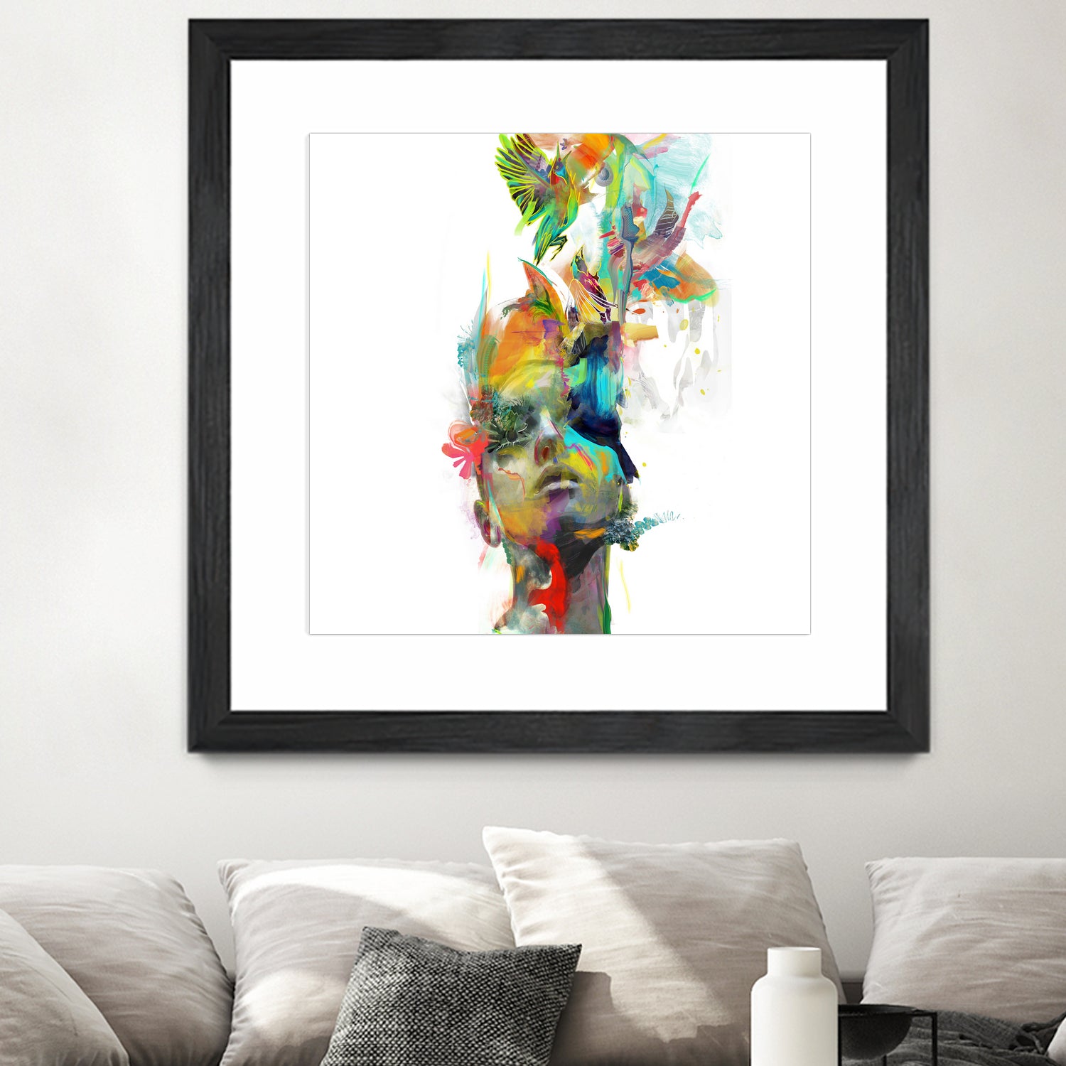 Dream Theory by Archan Nair on GIANT ART - white digital painting