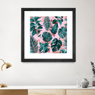 Tropical Garden II by burcu korkmazyurek on GIANT ART - pink digital painting