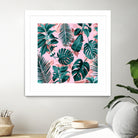 Tropical Garden II by burcu korkmazyurek on GIANT ART - pink digital painting