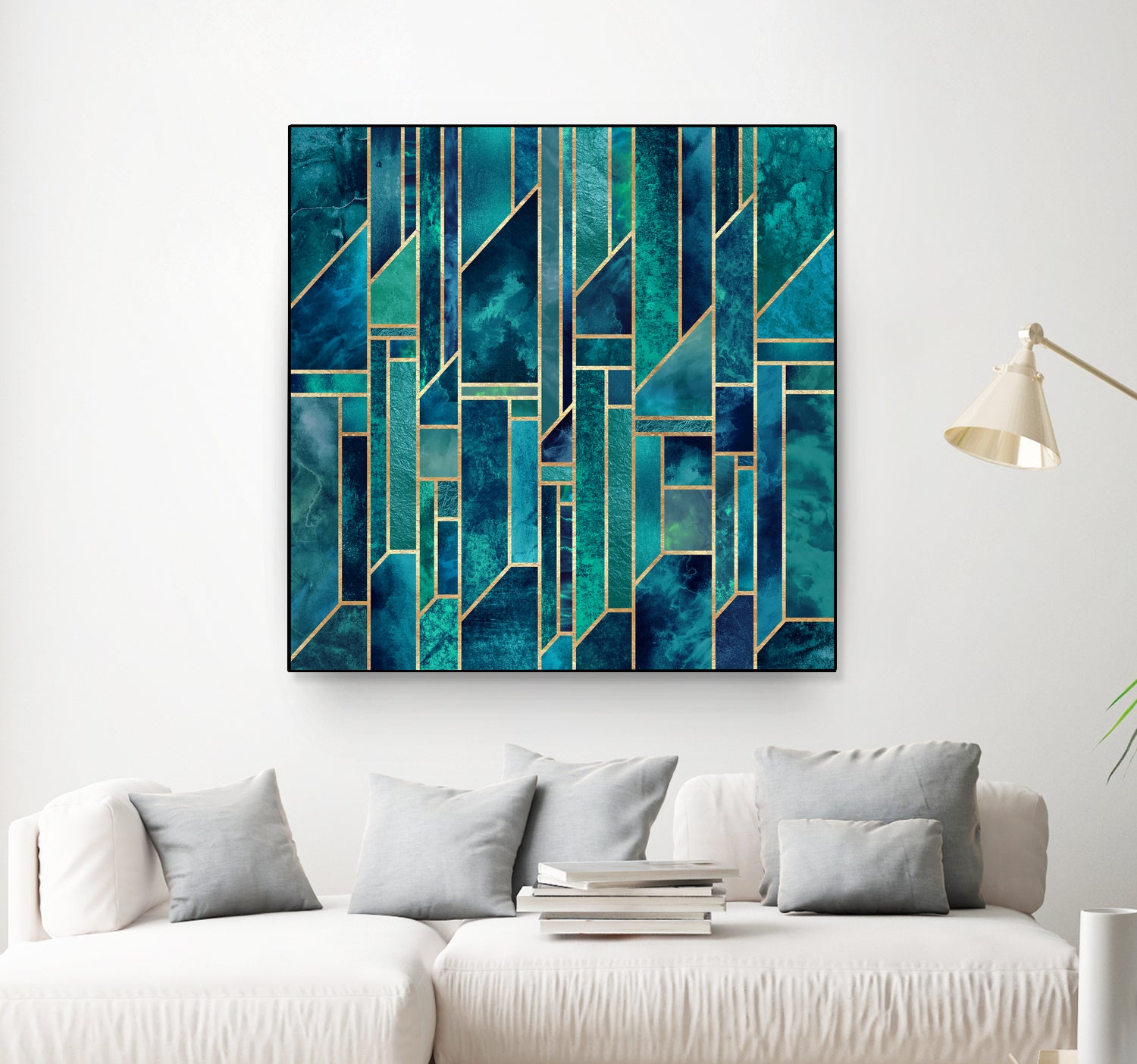 Blue Skies by Elisabeth Fredriksson on GIANT ART - blue digital painting