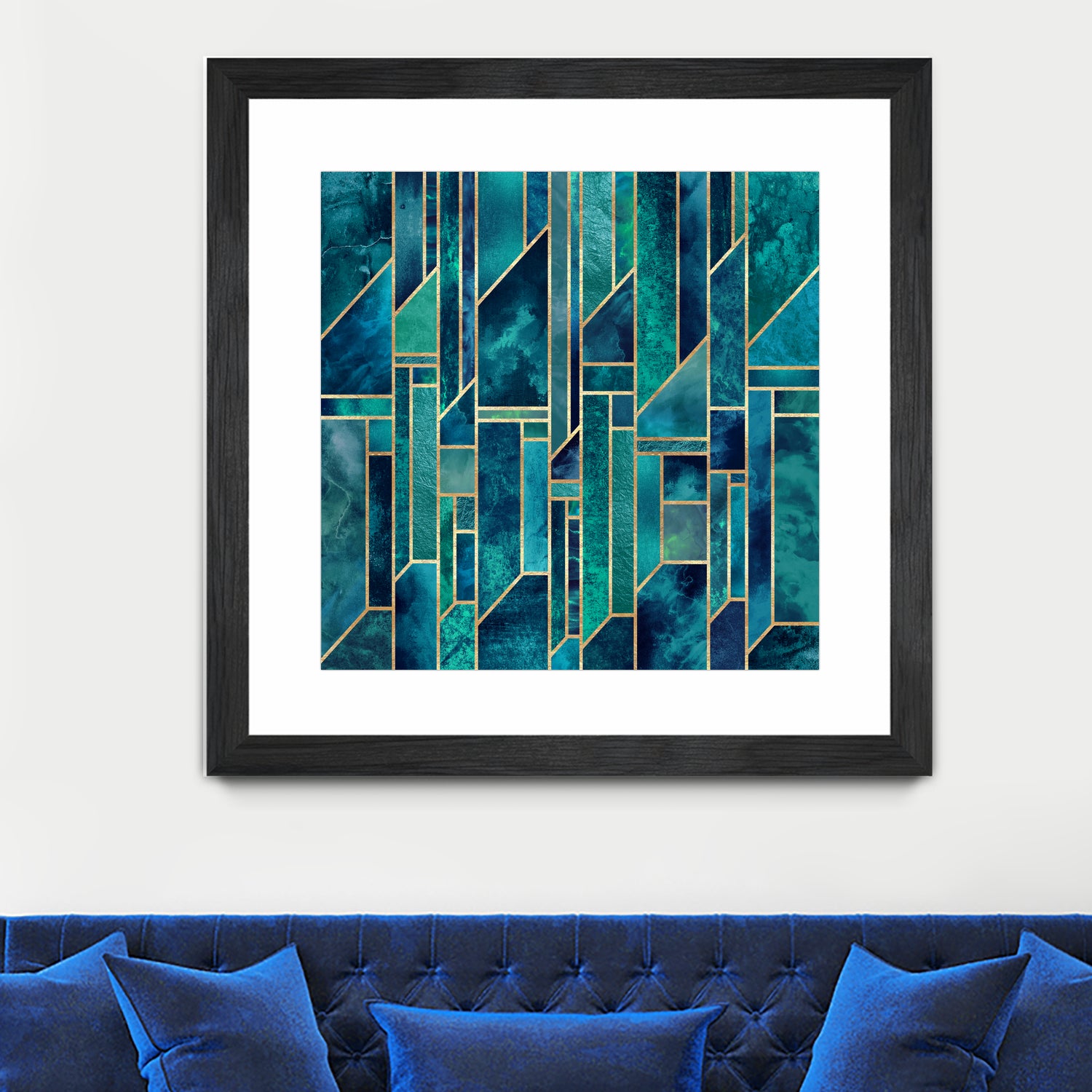 Blue Skies by Elisabeth Fredriksson on GIANT ART - blue digital painting