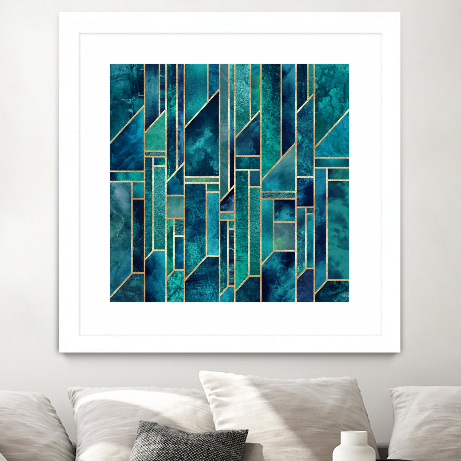 Blue Skies by Elisabeth Fredriksson on GIANT ART - blue digital painting