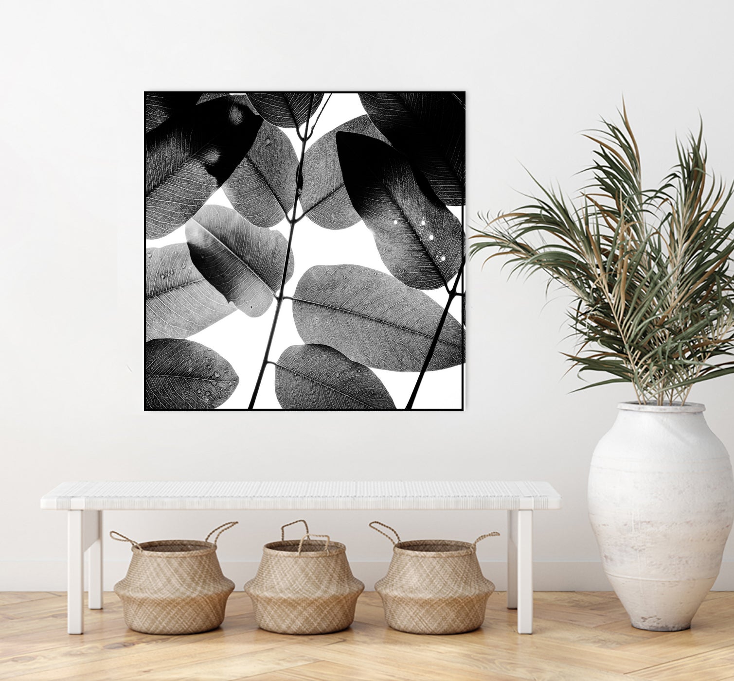 Experiments with Leaves by Tal Paz-Fridman on GIANT ART - gray photo illustration