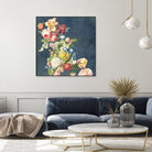 Floral tribute to Louis McNeice by anne corr on GIANT ART - blue digital painting