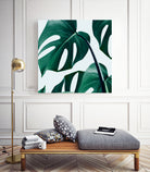 Monstera by Uma Gokhale on GIANT ART - green digital painting