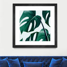 Monstera by Uma Gokhale on GIANT ART - green digital painting