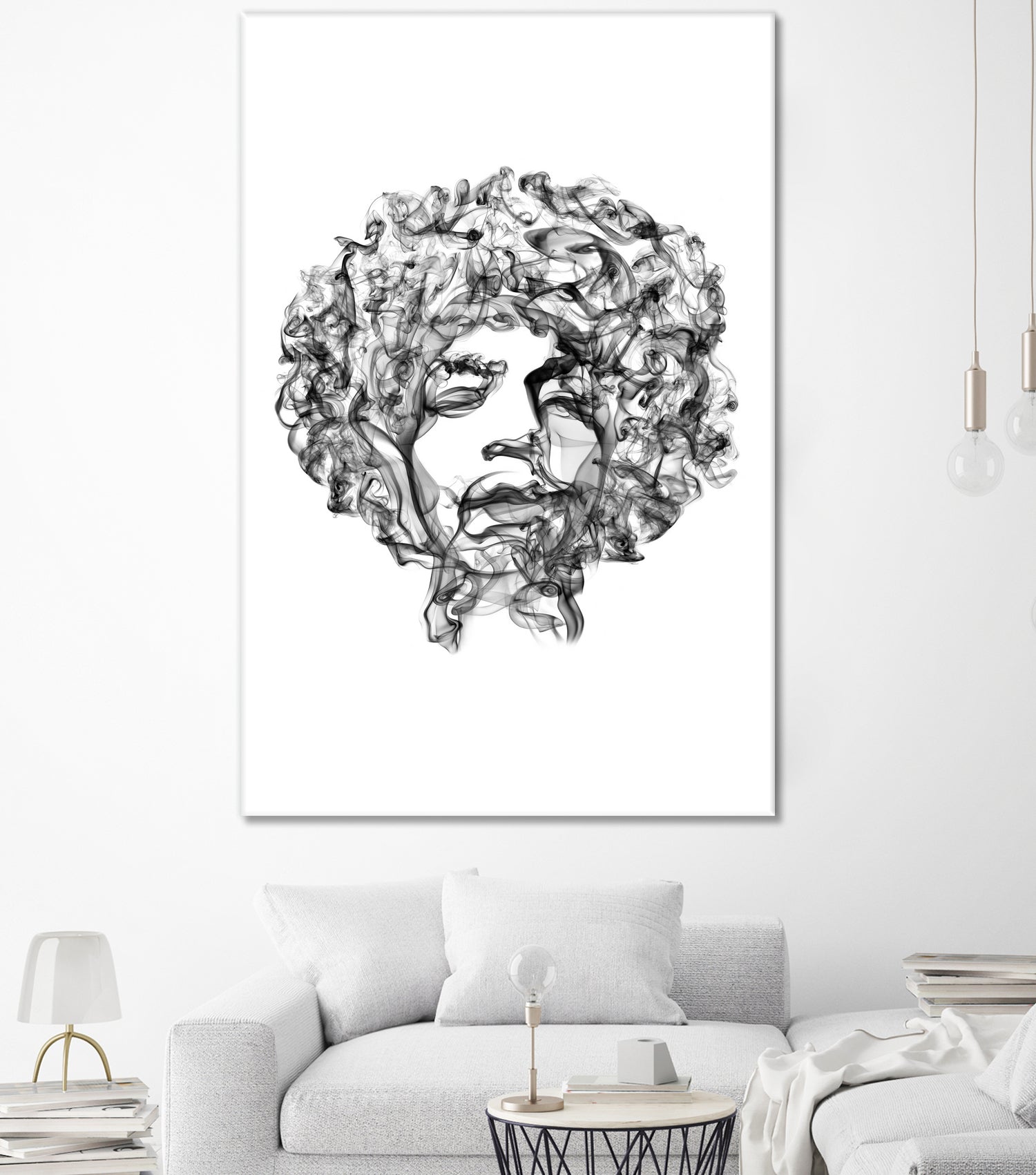 Jimi Hendrix by Octavian Mihai Mielu on GIANT ART - black digital drawing