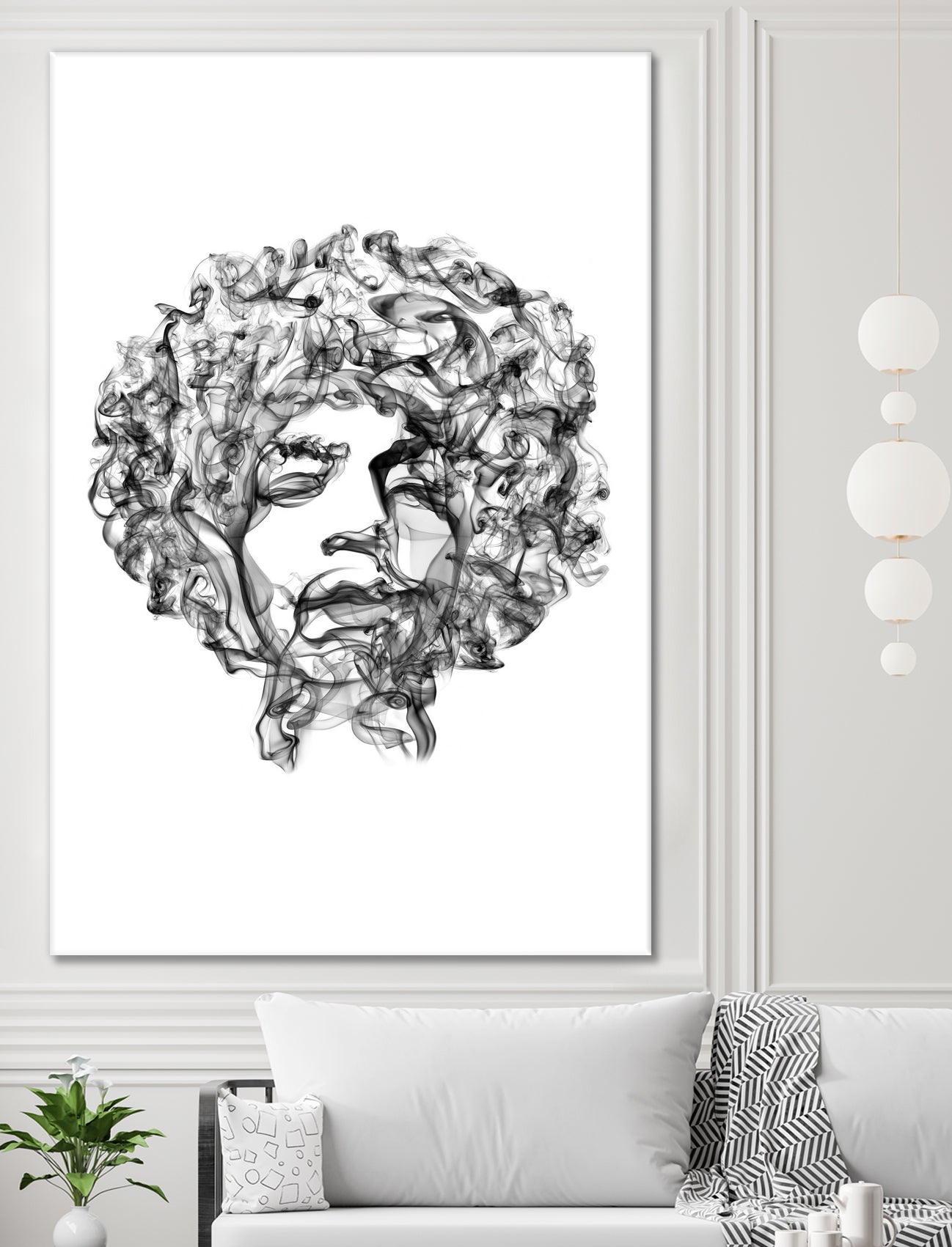 Jimi Hendrix by Octavian Mihai Mielu on GIANT ART - black digital drawing