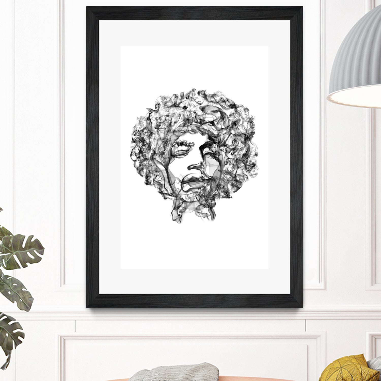 Jimi Hendrix by Octavian Mihai Mielu on GIANT ART - black digital drawing