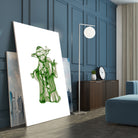 Yoda by Octavian Mihai Mielu on GIANT ART - green digital painting