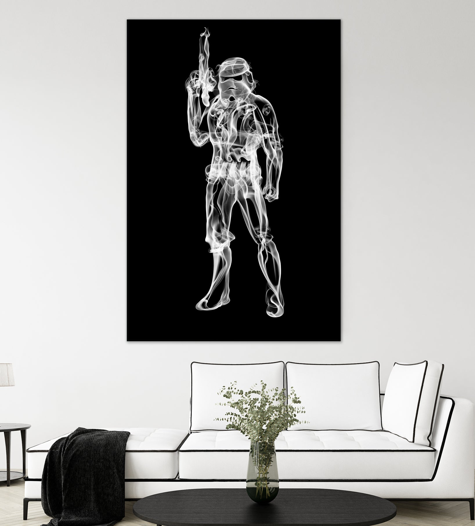 Storm Trooper by Octavian Mihai Mielu on GIANT ART - black digital painting