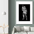 Storm Trooper by Octavian Mihai Mielu on GIANT ART - black digital painting