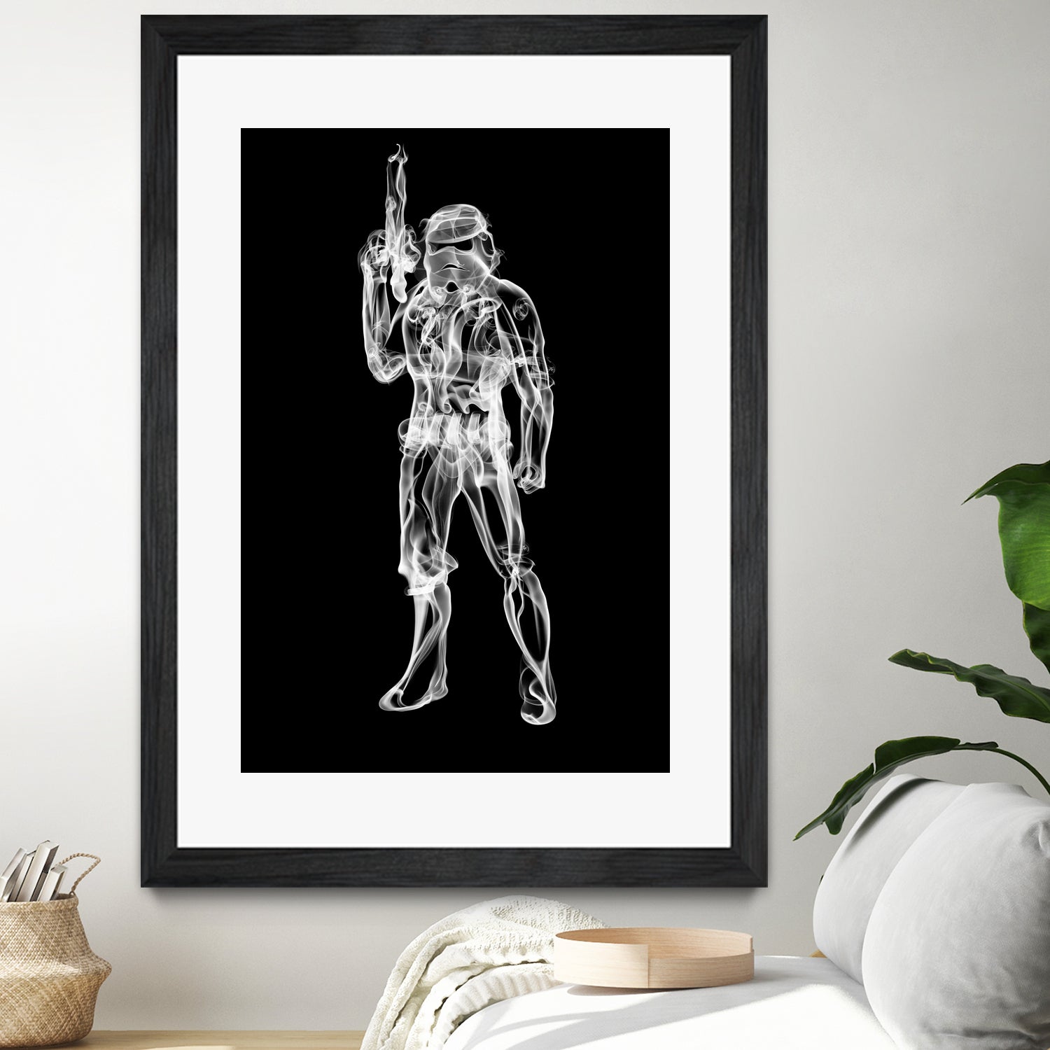 Storm Trooper by Octavian Mihai Mielu on GIANT ART - black digital painting