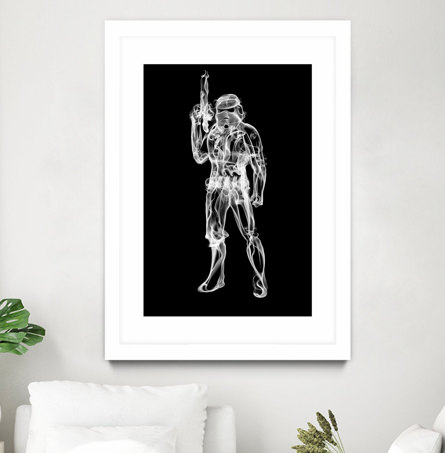 Storm Trooper by Octavian Mihai Mielu on GIANT ART - black digital painting