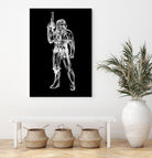 Storm Trooper by Octavian Mihai Mielu on GIANT ART - black digital painting