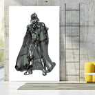 Darth Vader by Octavian Mihai Mielu on GIANT ART - black digital painting