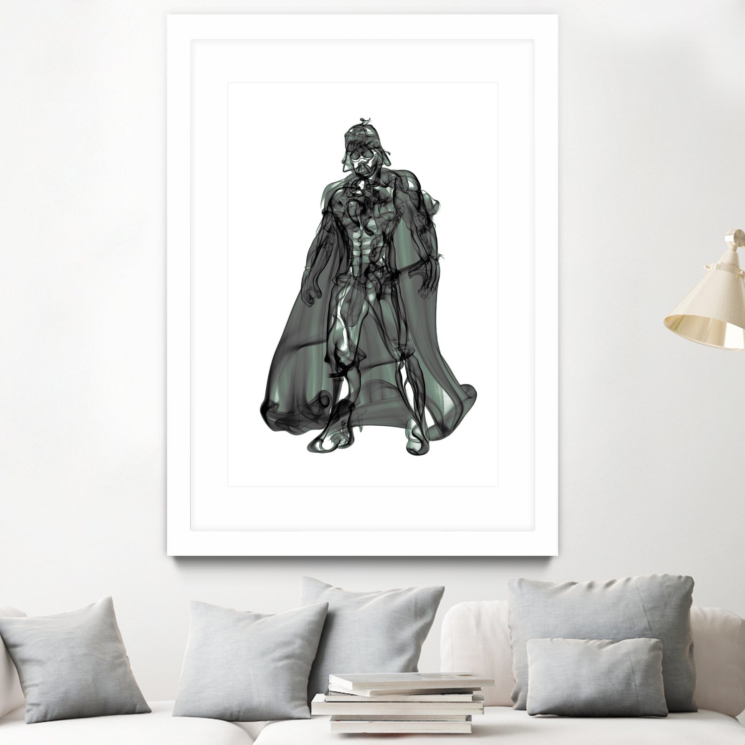 Darth Vader by Octavian Mihai Mielu on GIANT ART - black digital painting