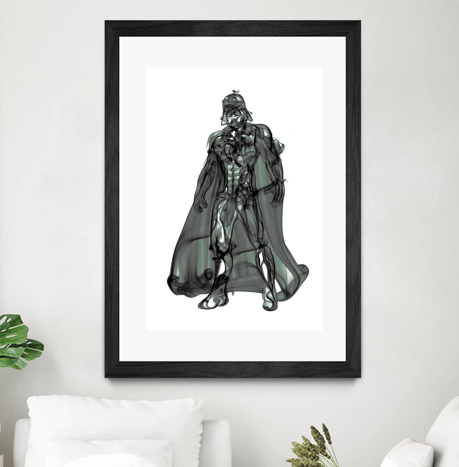 Darth Vader by Octavian Mihai Mielu on GIANT ART - black digital painting