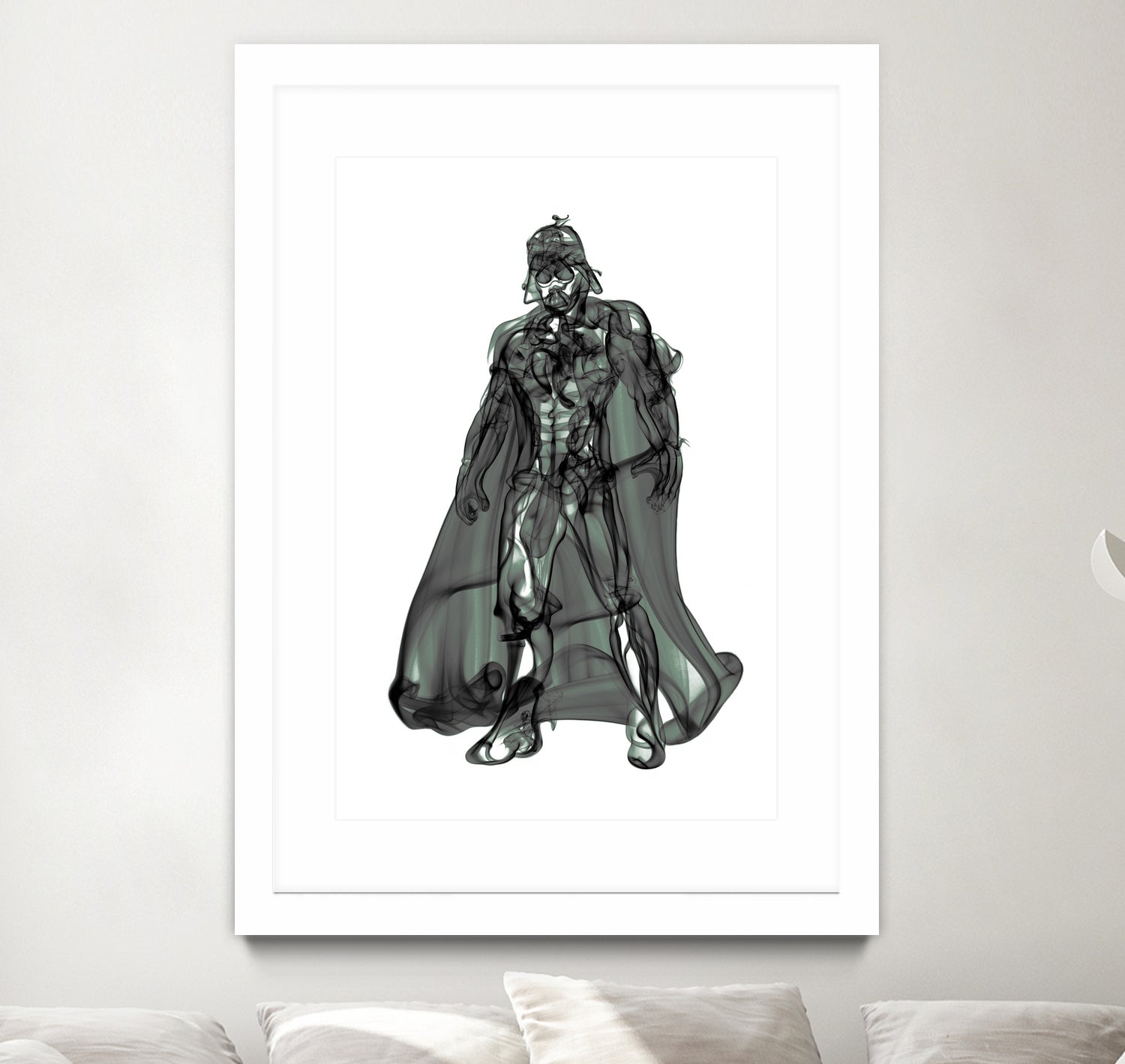 Darth Vader by Octavian Mihai Mielu on GIANT ART - black digital painting