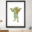 Michelangelo by Octavian Mihai Mielu on GIANT ART - green digital painting