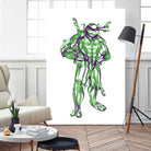 Donatello by Octavian Mihai Mielu on GIANT ART - green digital painting