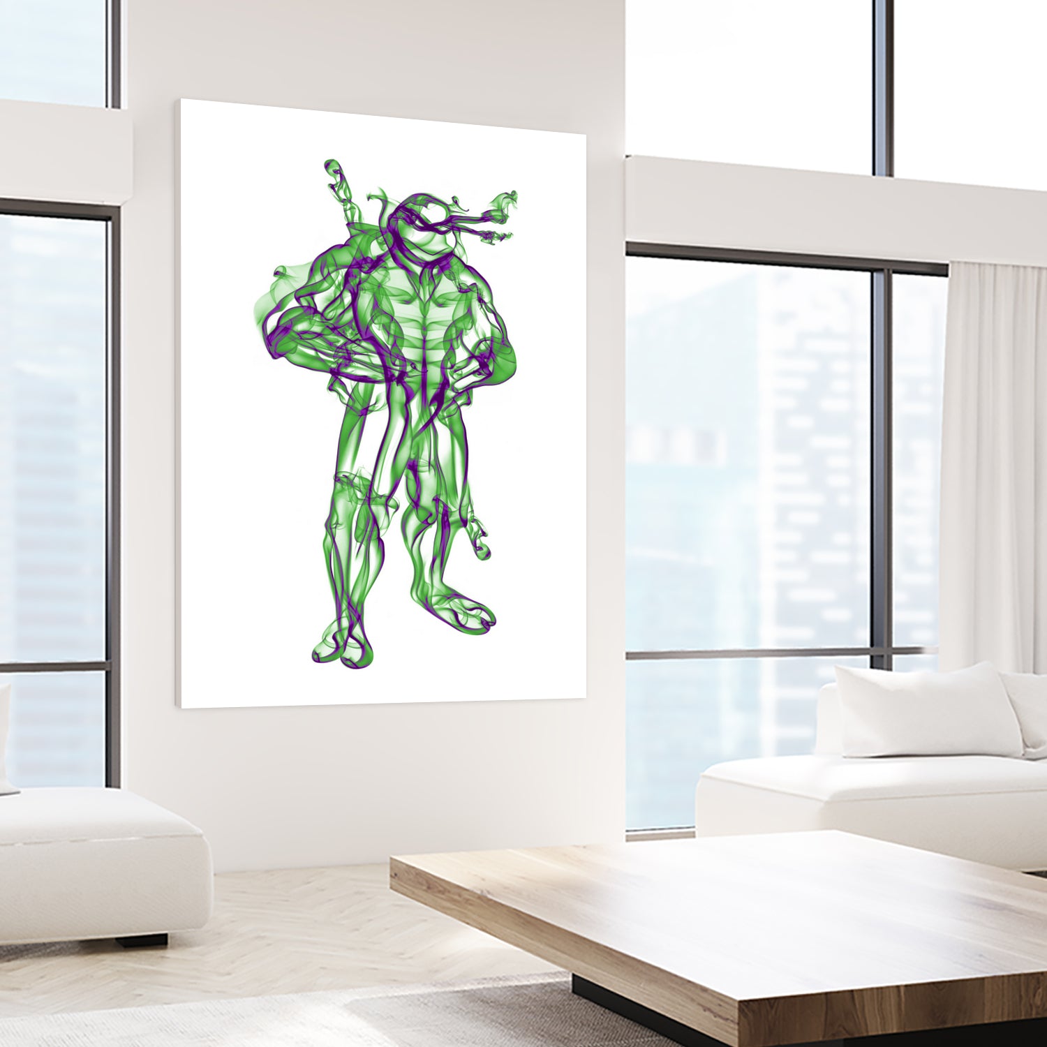 Donatello by Octavian Mihai Mielu on GIANT ART - green digital painting