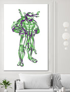 Donatello by Octavian Mihai Mielu on GIANT ART - green digital painting