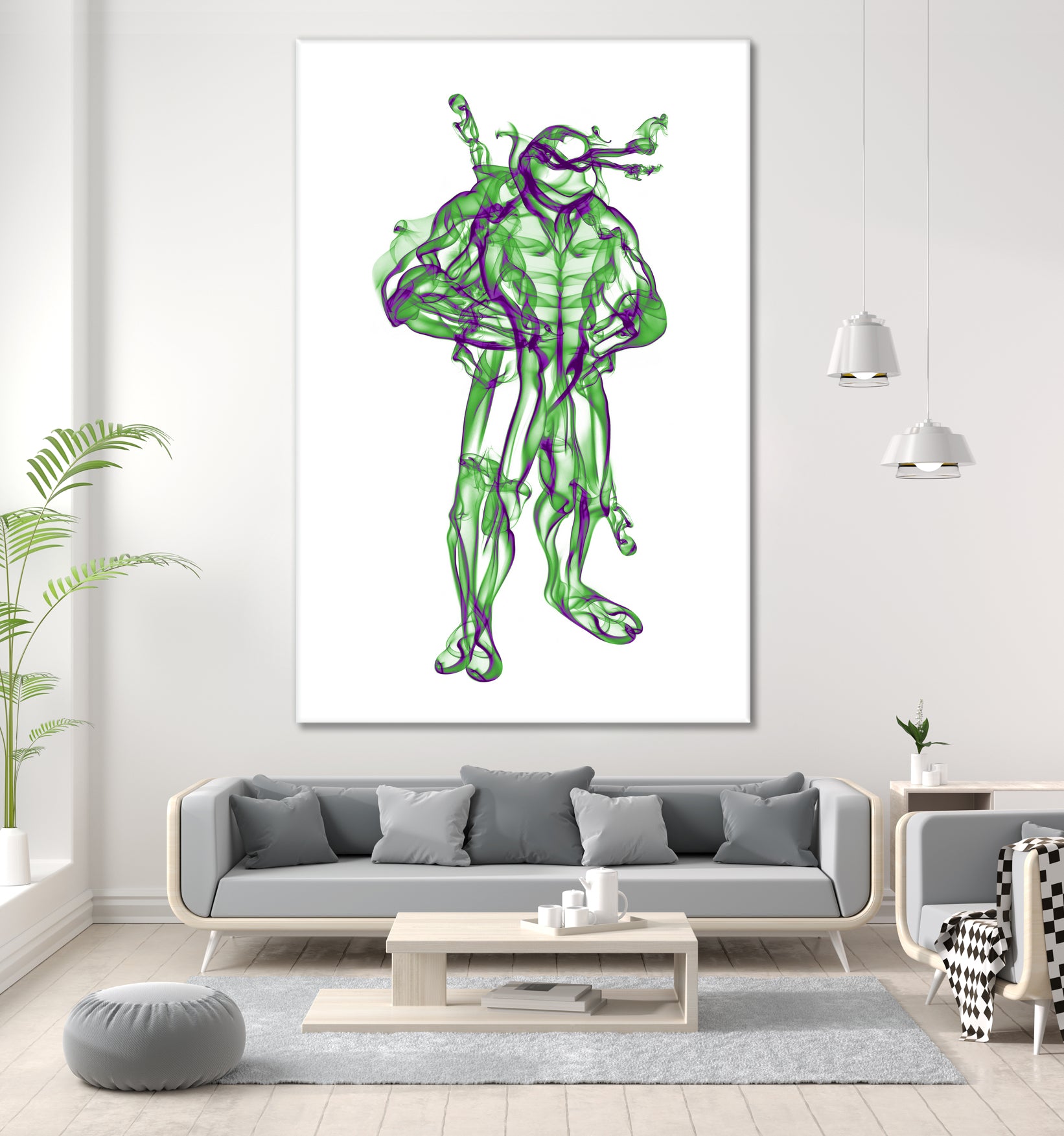 Donatello by Octavian Mihai Mielu on GIANT ART - green digital painting