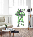 Donatello by Octavian Mihai Mielu on GIANT ART - green digital painting