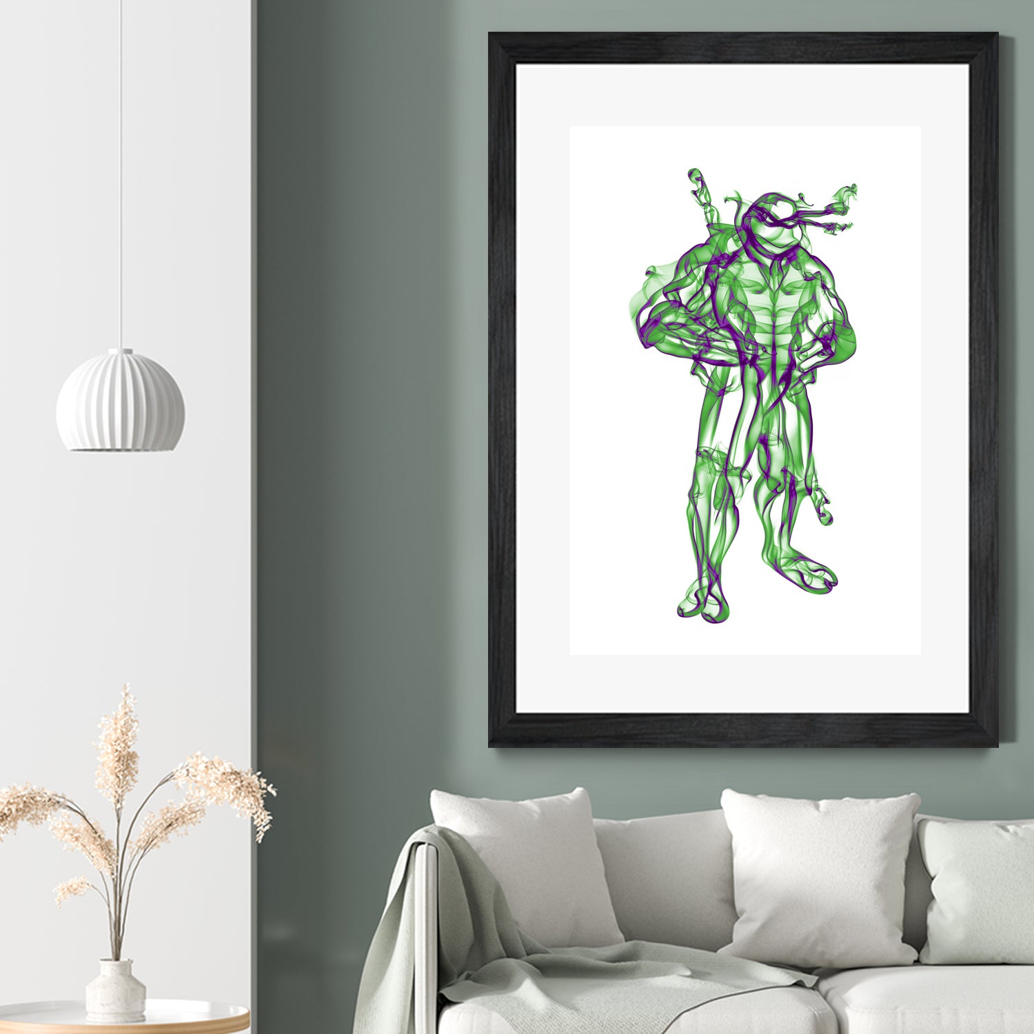 Donatello by Octavian Mihai Mielu on GIANT ART - green digital painting