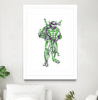 Donatello by Octavian Mihai Mielu on GIANT ART - green digital painting