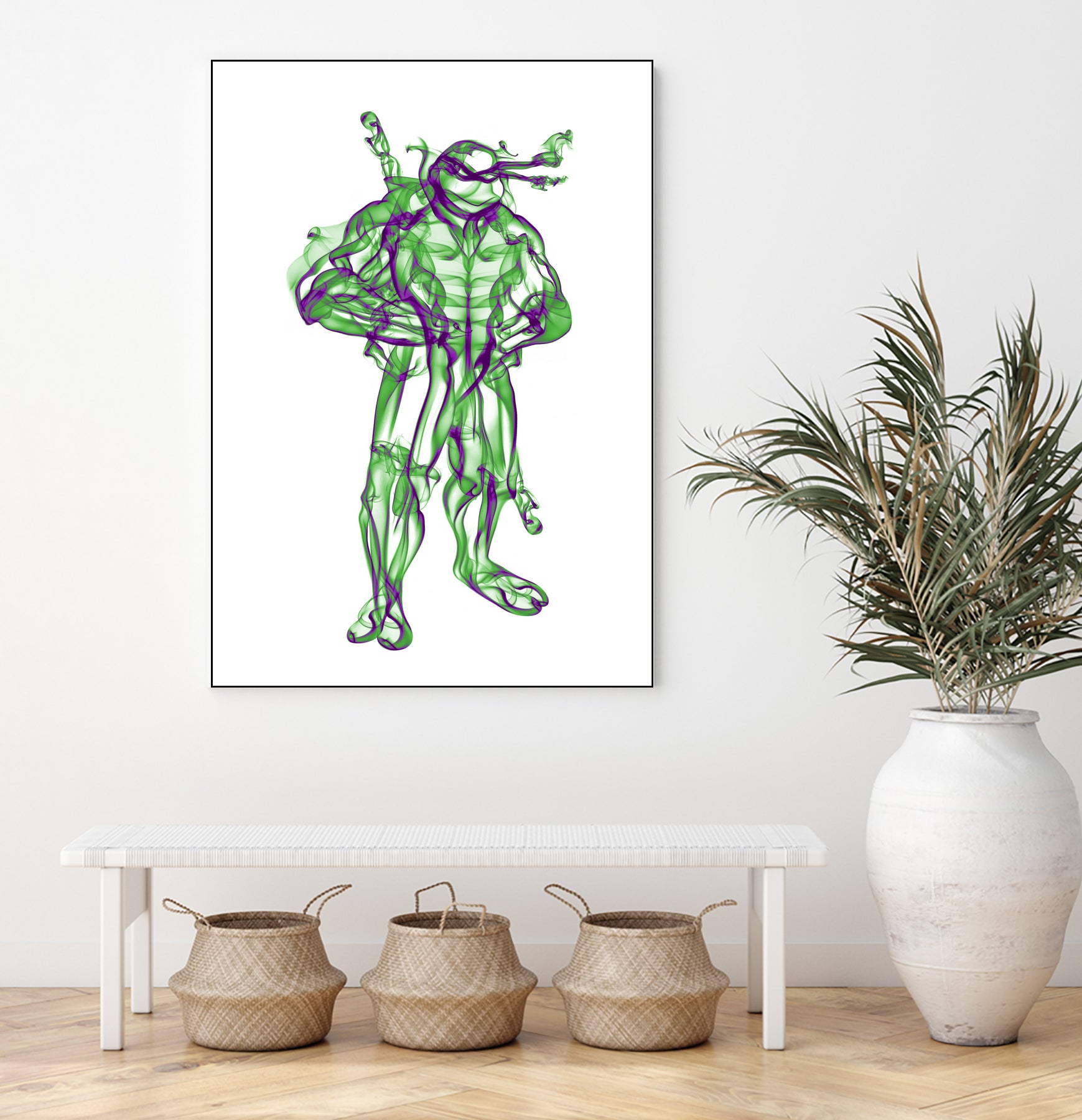 Donatello by Octavian Mihai Mielu on GIANT ART - green digital painting