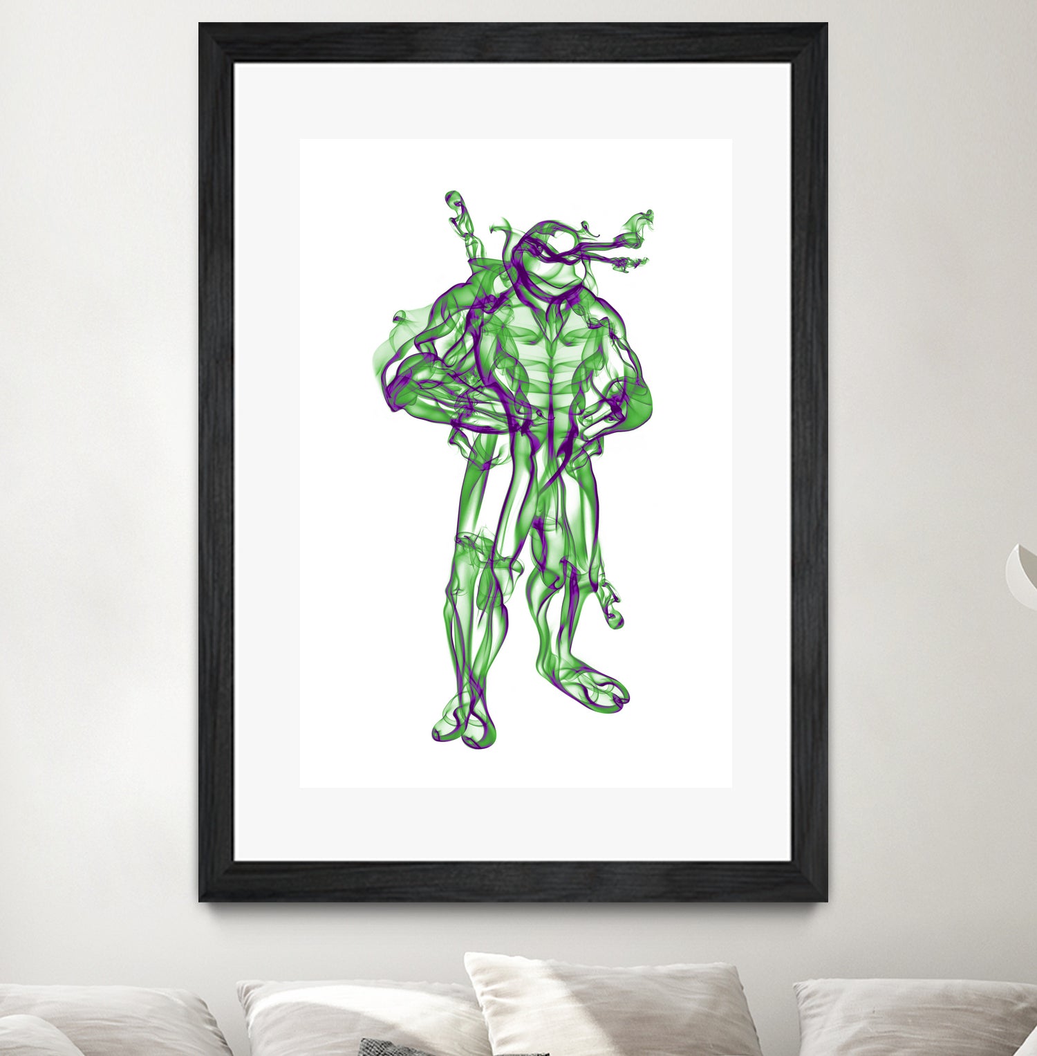 Donatello by Octavian Mihai Mielu on GIANT ART - green digital painting