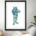 Leonardo by Octavian Mihai Mielu on GIANT ART - green character design