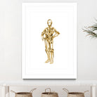 C3PO by Octavian Mihai Mielu on GIANT ART - yellow digital painting